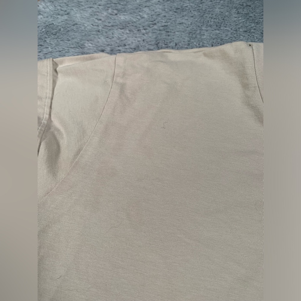 Gymshark Tan Crop Top small tee - Picture 2 of 9